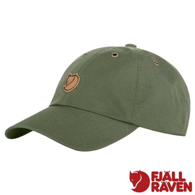 【Fjallraven 小狐狸】Helags G1000 防曬透氣棒球帽 .鴨舌帽.遮陽帽/77357-625 月桂綠✿30E010